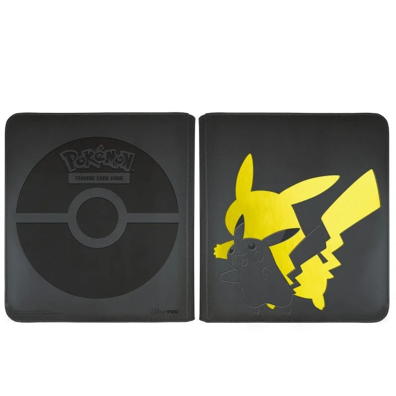 UP - Pokemon: 12-Pocket Zippered PRO-Binder: Elite Series Pikachu