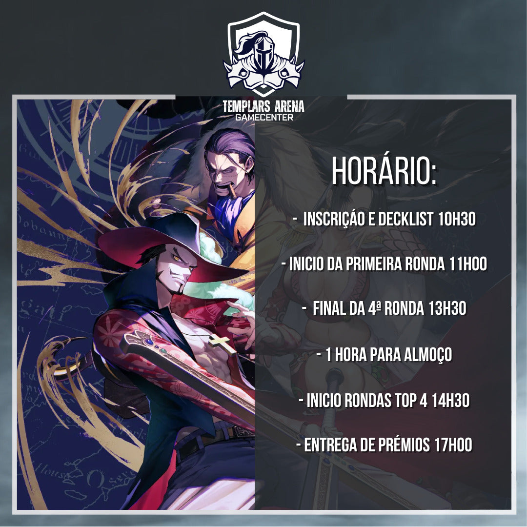 Entrada Torneio de Triplas One Piece 2025 - Domingo 28 Dezembro