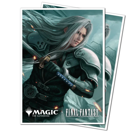Ultra Pro - FINAL FANTASY 100ct Deck Protector Sleeves Commander for MtG - Version B (257755-002)