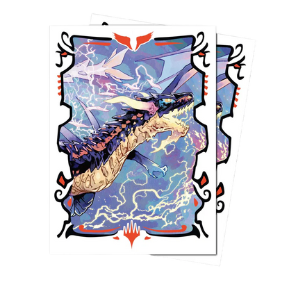 Ultra Pro - Tarkir: Dragonstorm Apex Deck Protector Sleeves for MtG (100 Sleeves) - Mardu