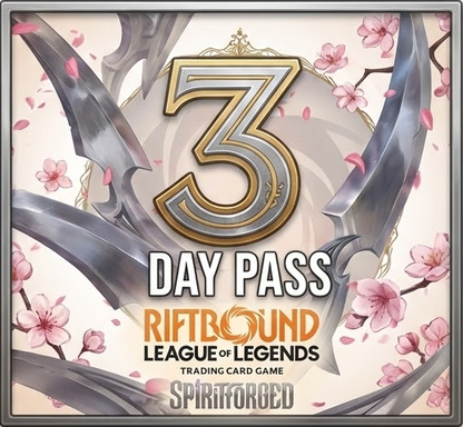 Riftbound Spiritforged Pre Release Event Ticket