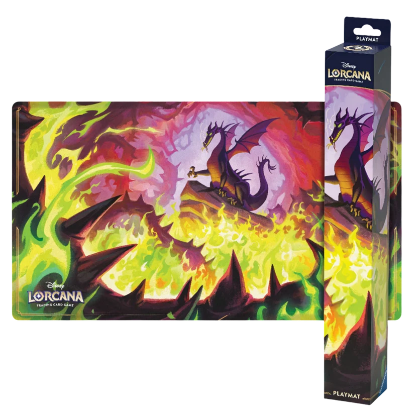 Disney Lorcana Dragon Fire Playmat