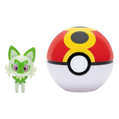 Pokémon Clip 'N' Go (Sprigatito with Repeat Ball)