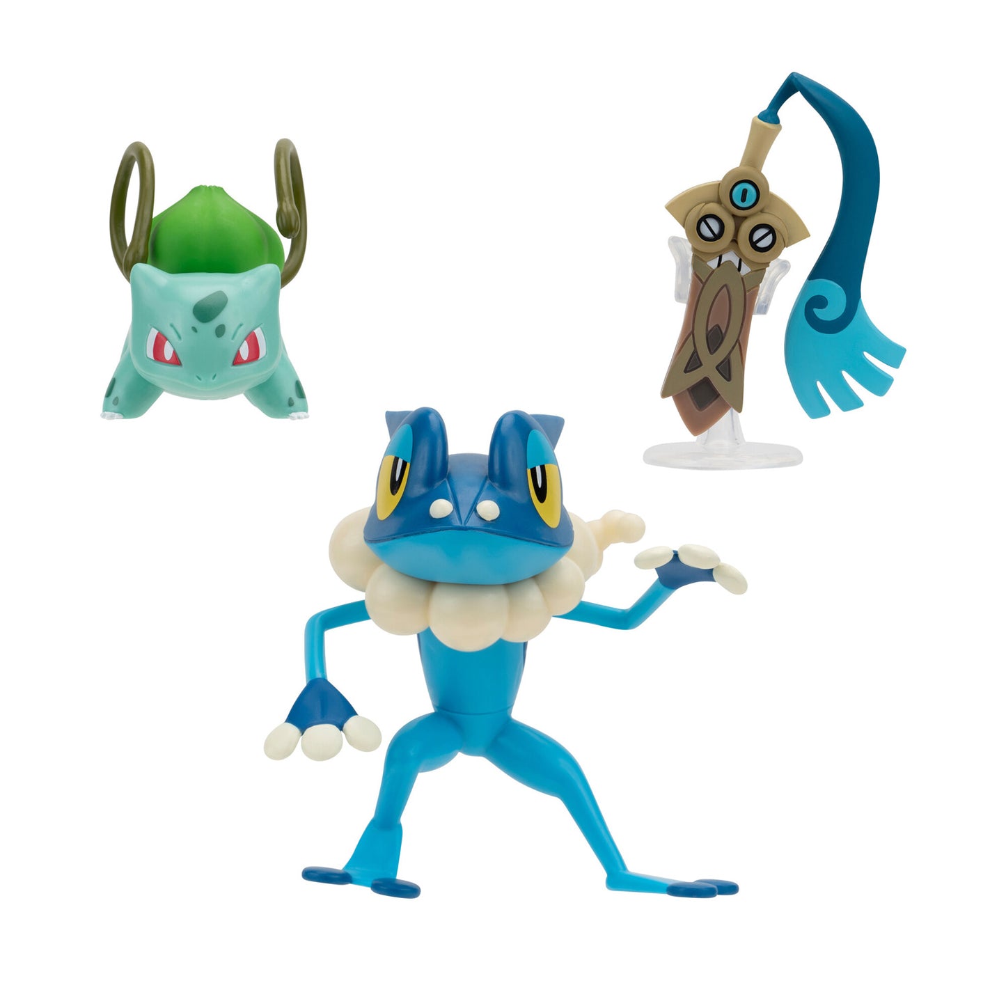 Pokémon Clip 'N' Go (Honedge + Frogadier + Bulbasaur)
