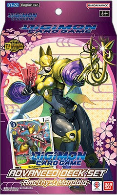 Digimon Card Game - Amethyst Mandala Advanced Deck ST22