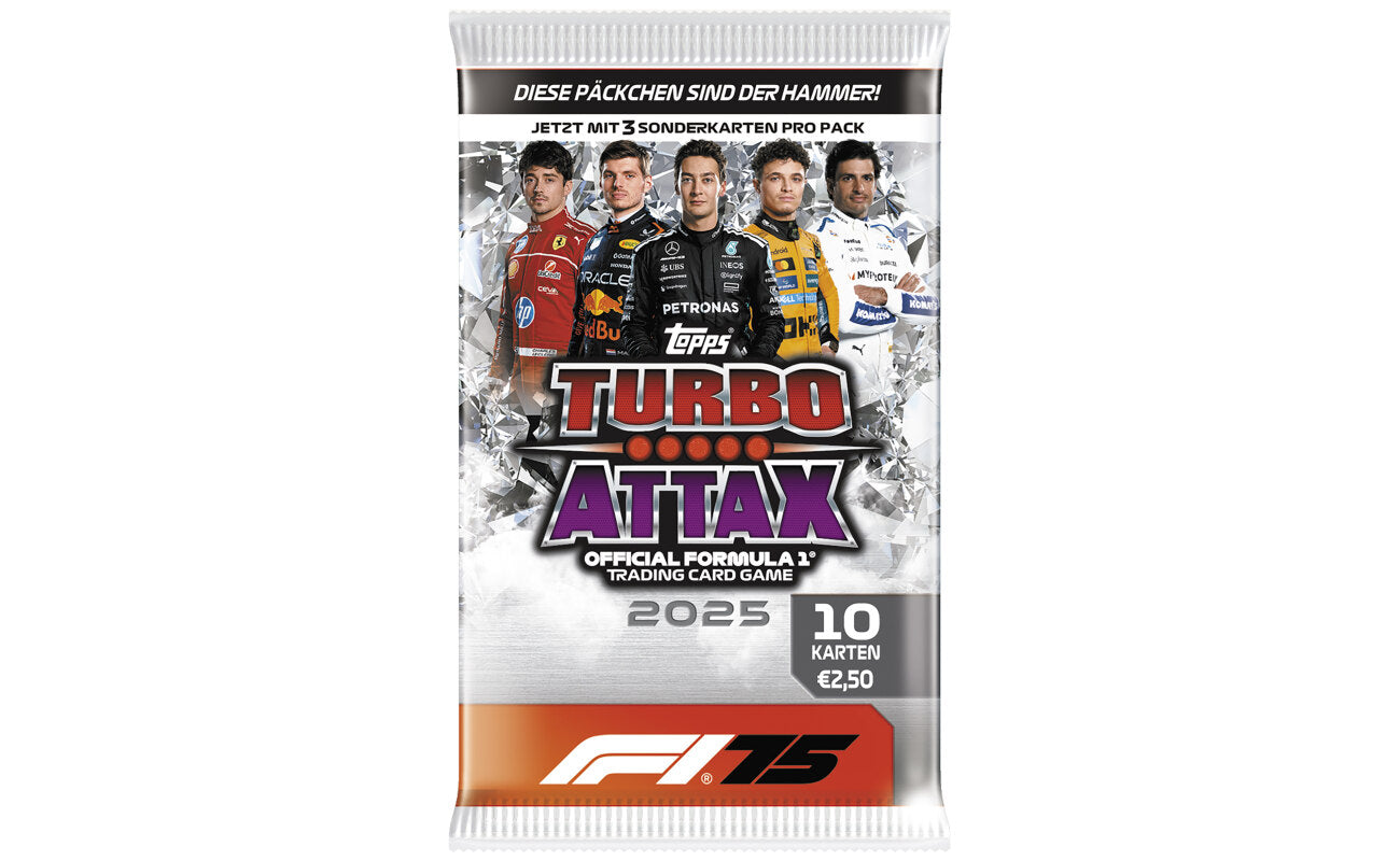 Topps Turbo Attax Formula 1 TC 2025 – Booster Box
