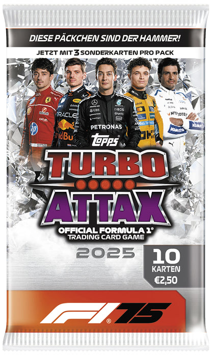 Topps Turbo Attax Formula 1 TC 2025 – Booster Box