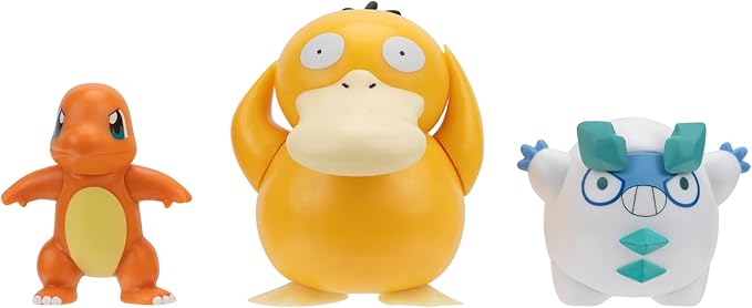 Pokémon Battle Figure Set, Lampion, PKW3598, Glumanda, Galar-flampion, Enton