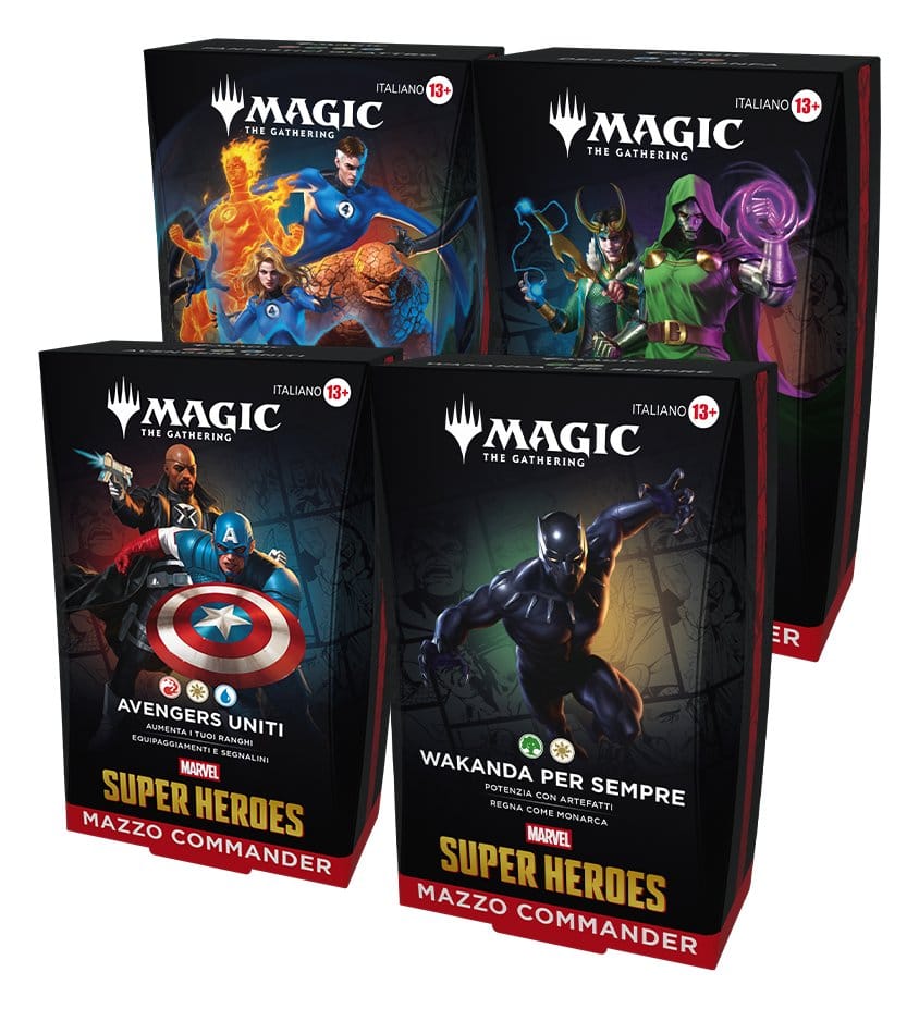 MTG - Marvel Super Heroes Commander Deck Set - English