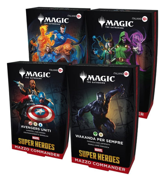 MTG - Marvel Super Heroes Commander Deck Set - English