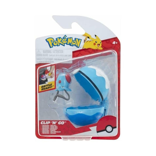 Pokémon Clip 'N' Go (Tentacool with Dive Ball)