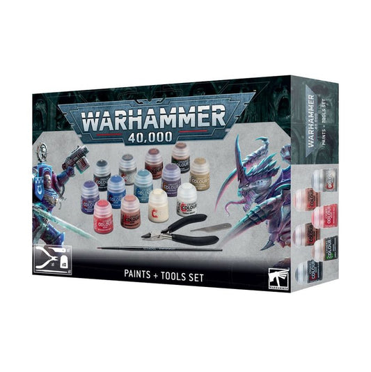 Warhammer: Paints + Tool Set