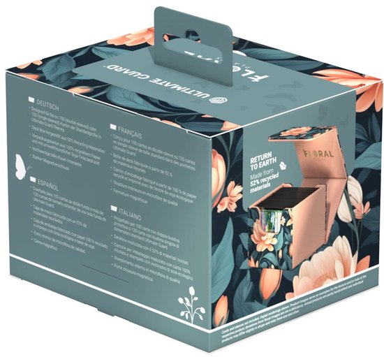 Ultimate Guard Sidewinder 100+ Xenoskin "Floral Places" - Quiet Glade