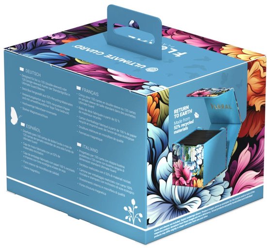 Ultimate Guard Sidewinder 100+ Xenoskin "Floral Places" - Springbloom Meadow