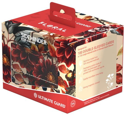 Ultimate Guard Sidewinder 100+ Xenoskin "Floral Places" - Autumn Heath