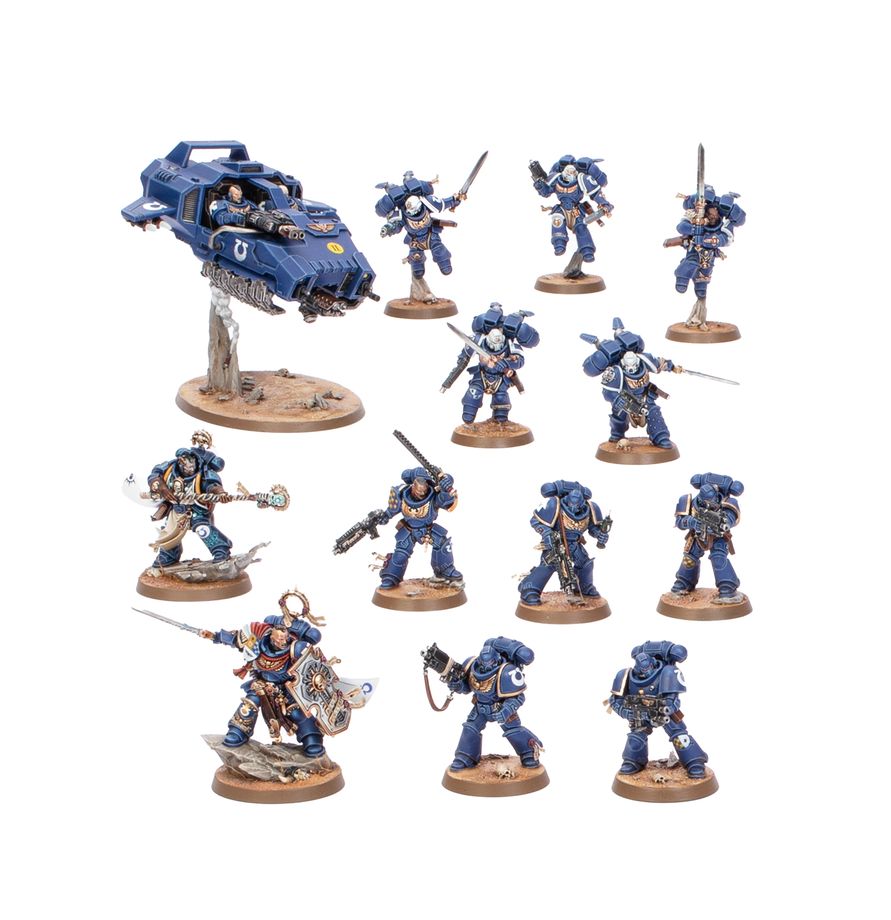 Warhammer 40,000 Getting Started with Space Marines (English)