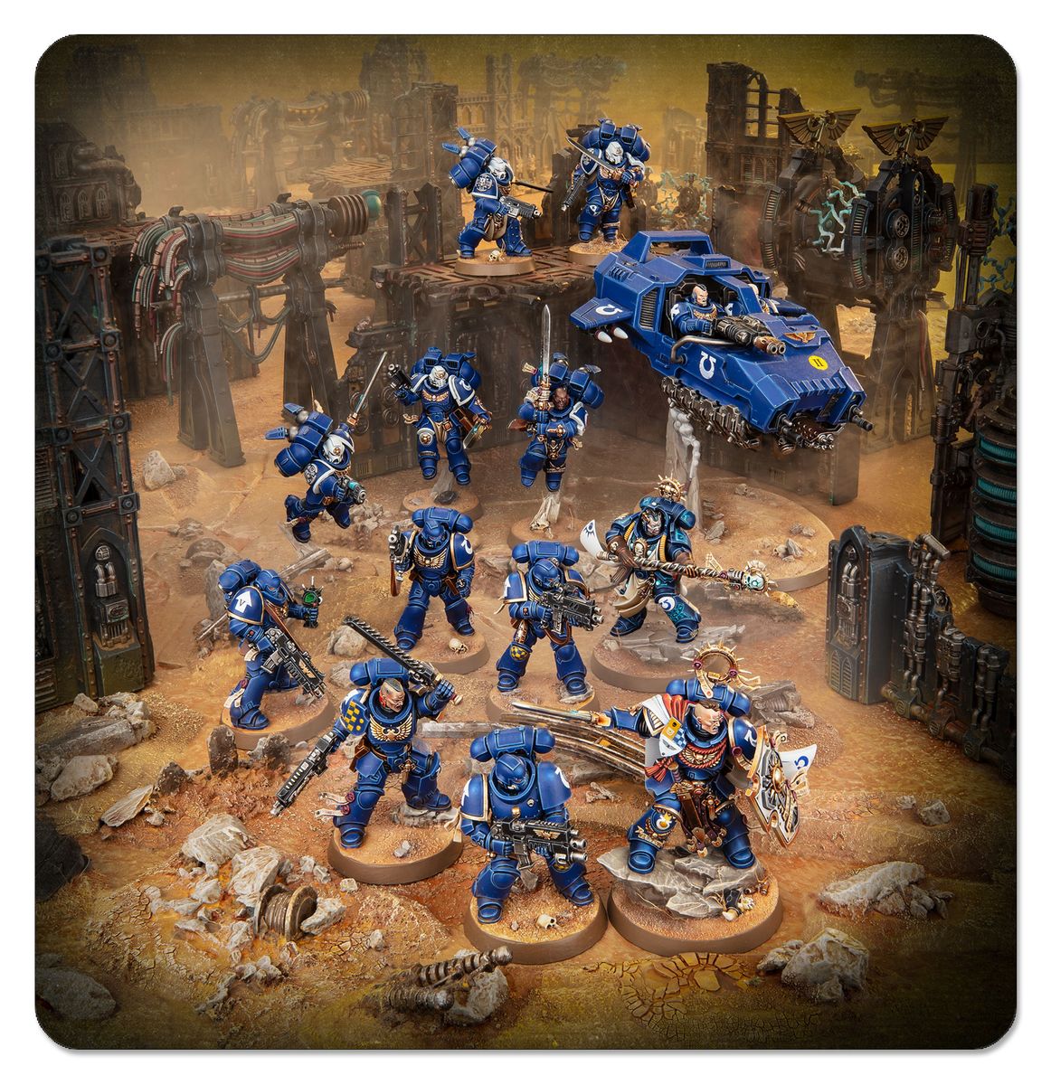 Warhammer 40,000 Getting Started with Space Marines (English)