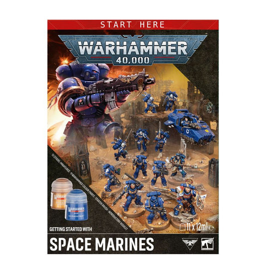 Warhammer 40,000 Getting Started with Space Marines (English)
