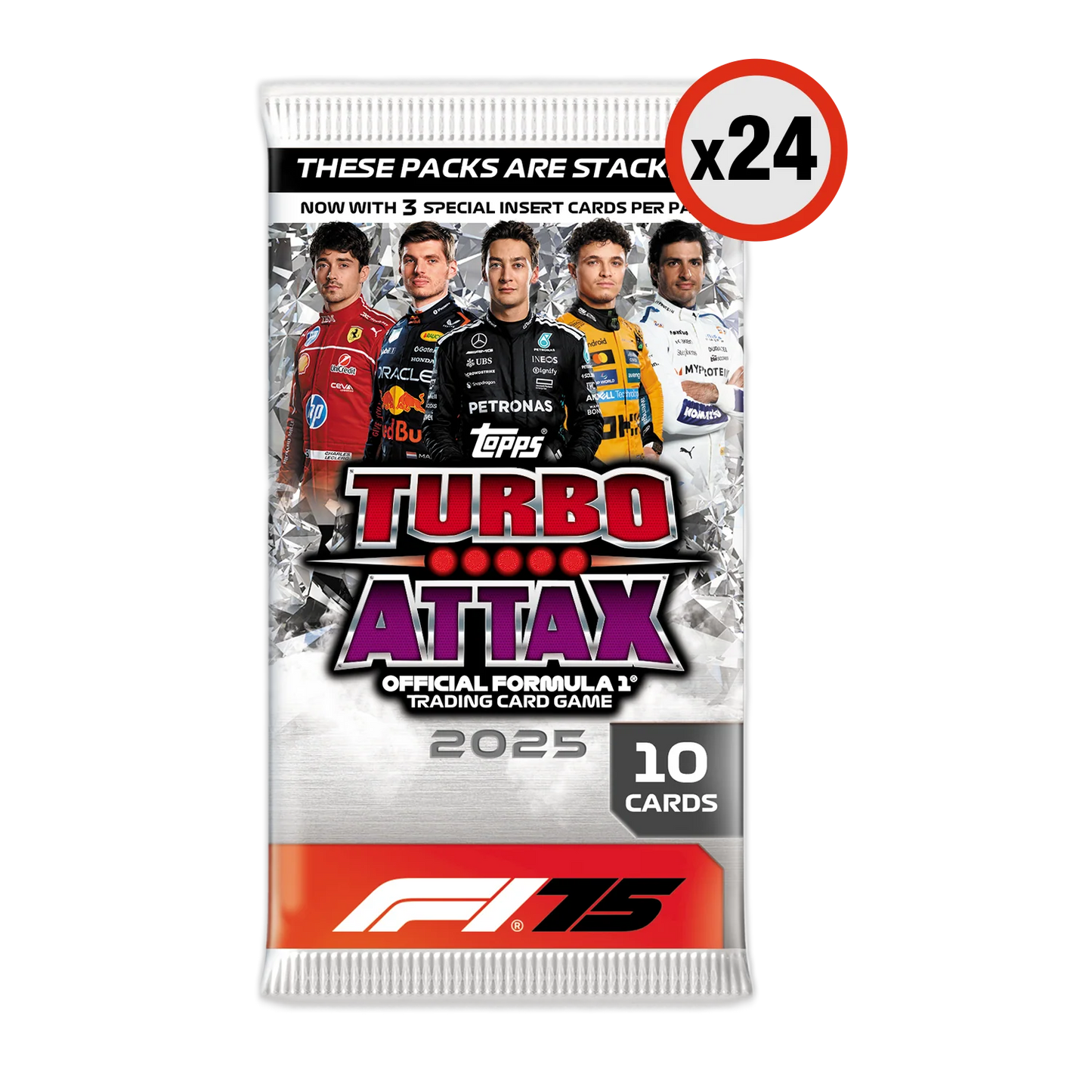 Topps Turbo Attax Formula 1 TC 2025 – Booster Box