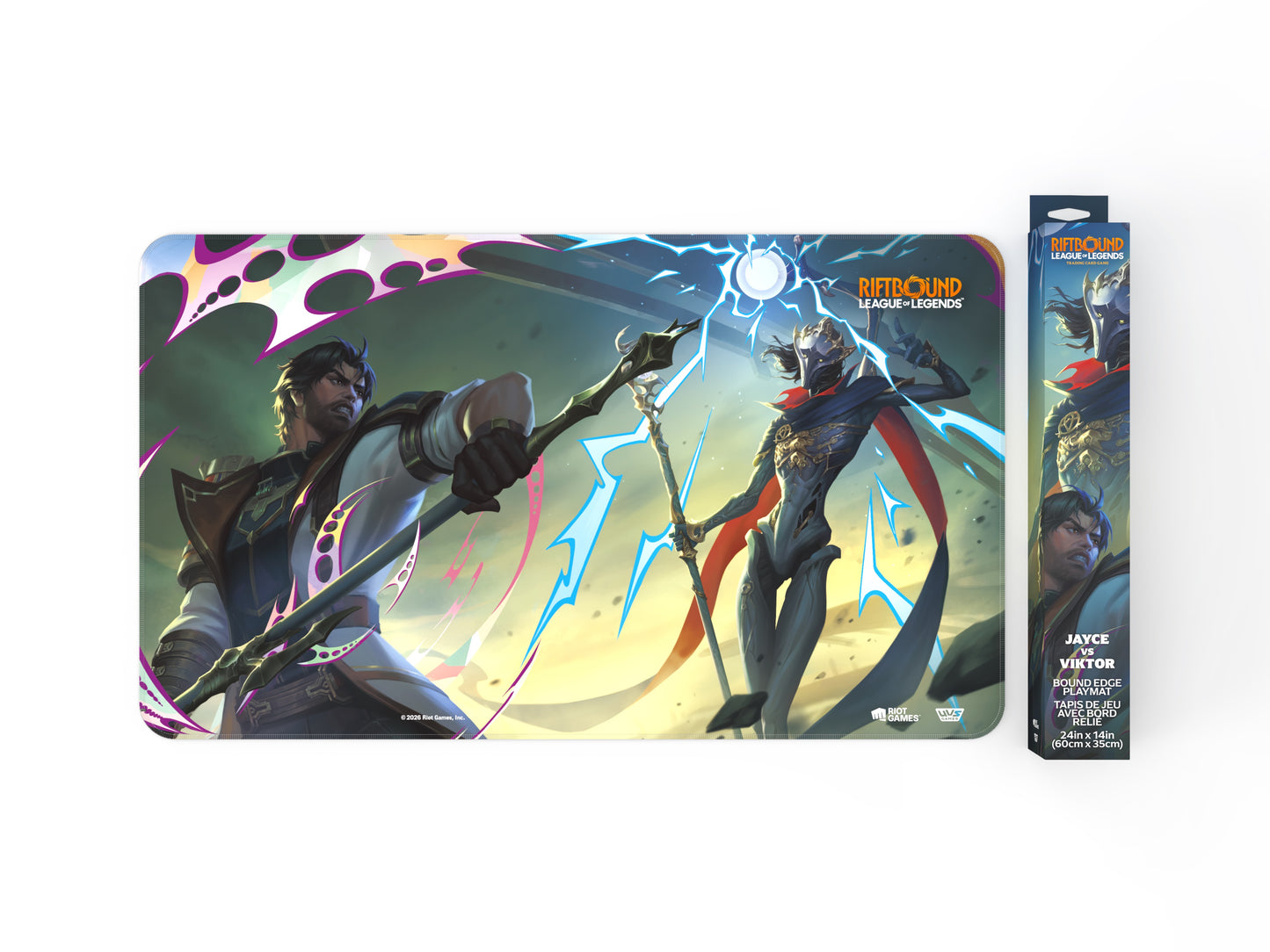 Riftbound: League of Legends TCG - Vendetta Playmat: Jayce vs Viktor