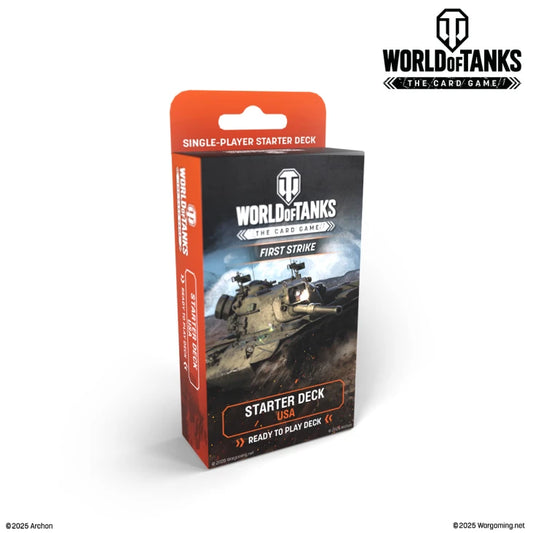 World of Tanks: The Card Game First Strike Starter Deck USA - First Strike