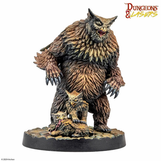 Dungeons and Dragons - Owlbear Family - Dungeons & Lasers