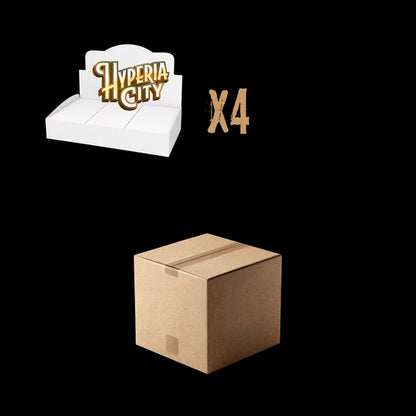 Disney Lorcana Hyperia City Booster Box Case (4 Booster Box)