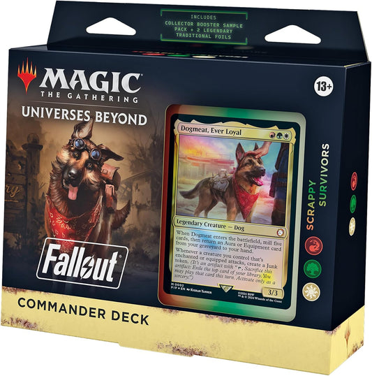 (MTG) Universes Beyond: Fallout: "Scrappy Survivors" Commander Deck