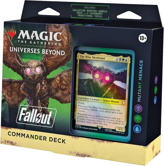 (MTG) Universes Beyond: Fallout: "Mutant Menace" Commander Deck
