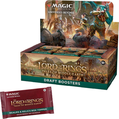 The Lord of the Rings: Tales of Middle-Earth Draft Booster Display - English