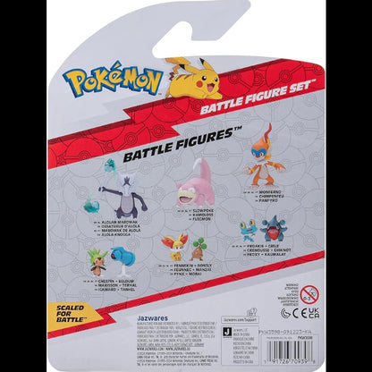 Pokémon Battle Figure Set, Lampion, PKW3598, Glumanda, Galar-flampion, Enton