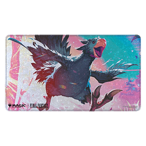 Magic: The Gathering - FINAL FANTASY: "Traveling Chocobo" (Black) Holofoil Playmat