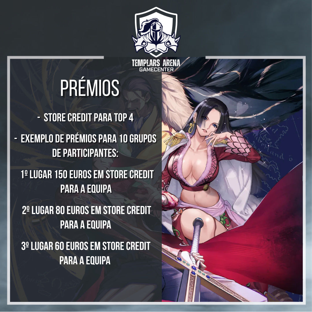 Entrada Torneio de Triplas One Piece 2025 - Domingo 28 Dezembro