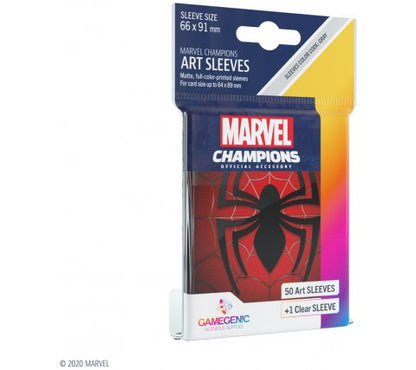 Gamegenic Marvel Champions Art Sleeves - Spider-Man (50 sleeves)
