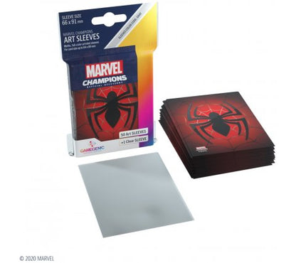 Gamegenic Marvel Champions Art Sleeves - Spider-Man (50 sleeves)