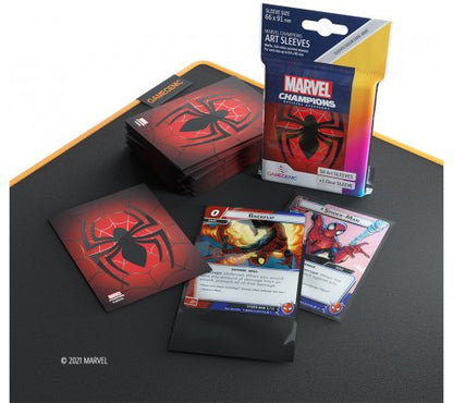 Gamegenic Marvel Champions Art Sleeves - Spider-Man (50 sleeves)