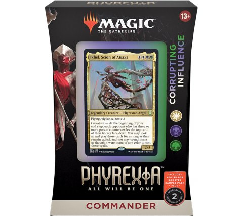 Magic: the Gathering - Phyrexia: All Will Be One: "Corrupting Influence" Commander Deck - English