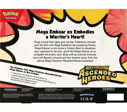 Pokémon: Mega Evolution - Ascended Heroes EX Box: Mega Emboar