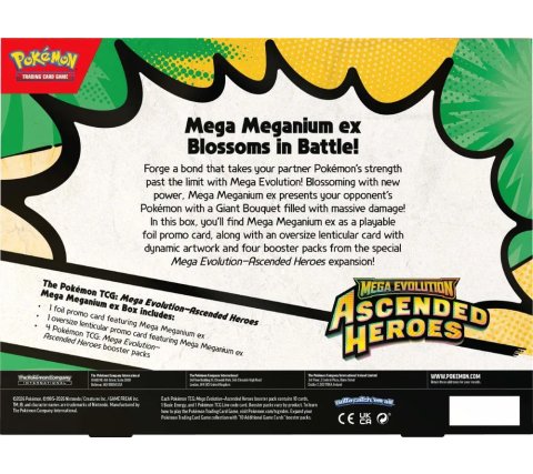 Pokémon: Mega Evolution - Ascended Heroes EX Box: Mega Meganium
