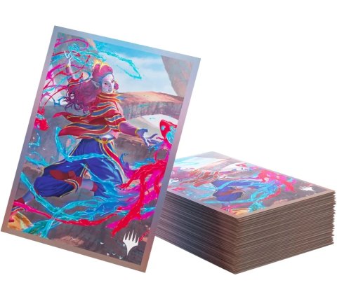 Gamegenic Magic: The Gathering - Secrets of Strixhaven Premium Art Sleeves: Rootha, Mastering the Moment (105 pieces)