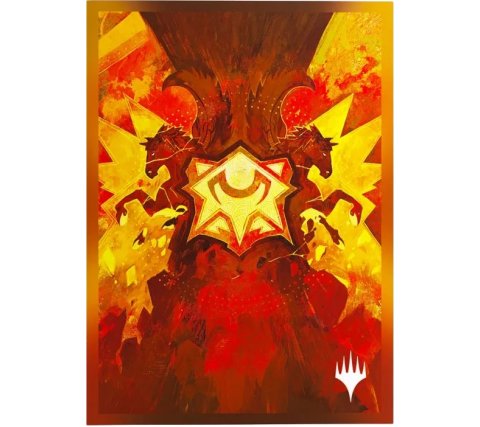 Gamegenic Magic: The Gathering - Secrets of Strixhaven Premium Art Sleeves: Lorehold (105 pieces)