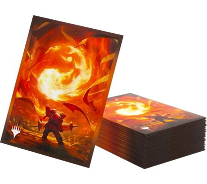 Gamegenic Magic: The Gathering - Secrets of Strixhaven Premium Art Sleeves: Mountain (105 pieces)