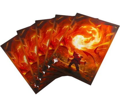 Gamegenic Magic: The Gathering - Secrets of Strixhaven Premium Art Sleeves: Mountain (105 pieces)