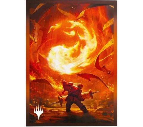 Gamegenic Magic: The Gathering - Secrets of Strixhaven Premium Art Sleeves: Mountain (105 pieces)