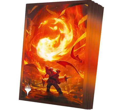 Gamegenic Magic: The Gathering - Secrets of Strixhaven Premium Art Sleeves: Mountain (105 pieces)