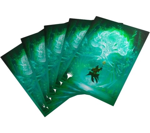 Gamegenic Magic: The Gathering - Secrets of Strixhaven Premium Art Sleeves: Forest (105 pieces)