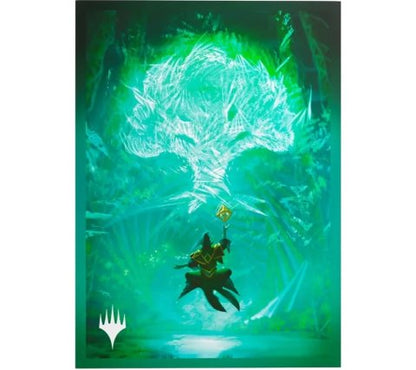 Gamegenic Magic: The Gathering - Secrets of Strixhaven Premium Art Sleeves: Forest (105 pieces)