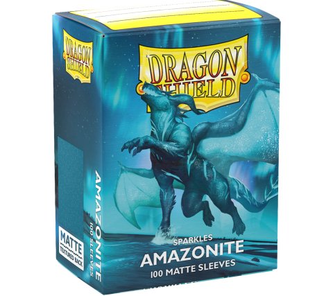 Dragon Shield Standard Sleeves - Matte Amazonite (100 Sleeves)