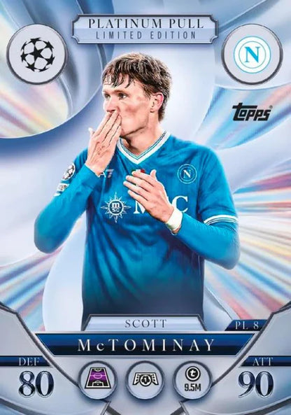 2025/26 Topps Match Attax UEFA Champions League Soccer Retail - Booster (12 Cards)