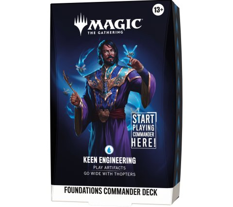 Magic: The Gathering - Foundations Commander Deck: Keen Engineering
